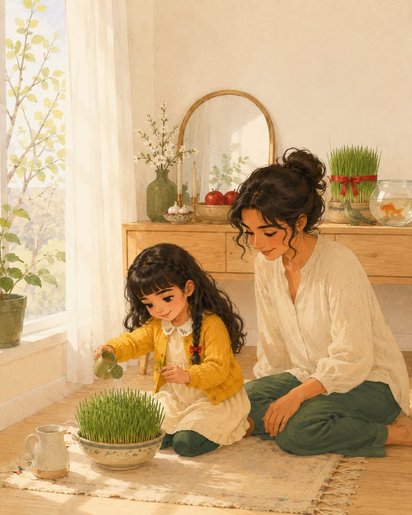 Niloofar's Nowruz Garden